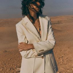 H&M Frayed-Edge Blazer-picture-43