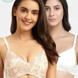 Inner Sense Multicolor Printed Maternity Bra (Pack of 2)-image-27