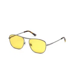 Web Eyewear Yellow Square Unisex Sunglasses Designed in Italy-image-59
