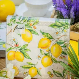 Goodhomes Self Multicolor Paper Napkin - Pack of 2-image-28