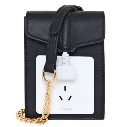 Esbeda Black Solid Mobile Pouch-17