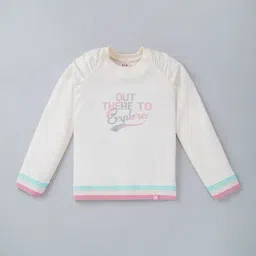 Ed-a-Mamma Kids White Cotton Printed Full Sleeves Sweatshirt-image-74