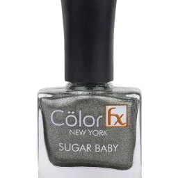 Color Fx Shimmery Matt, Nail Enamel, Green  - 9 ml-9