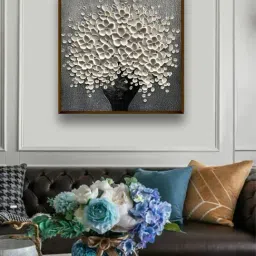 The Art House Abstract Multicolor Canvas Painting-image-67