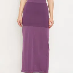 Clovia Purple Saree Shapewear-image-35