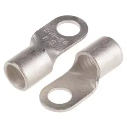 RS PRO Uninsulated Ring Terminal 10.5 mm Stud Size 50 mm² to 50 mm² Wire Size, 8092347-8