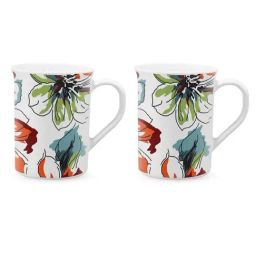 Larah by Borosil White Ceramic Tea & Coffee Mug - Set of 2 350ml-image-92