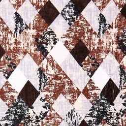 Monte Carlo Fuzzy Brown Polyester Printed 240 GSM Single Blanket image 5