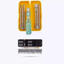 Hillgrove HGCM250 Chrome Vanadium Steel Precision 25 in 1 Portable Pocket Screwdriver with 5 in 1 Screwdriver Mobile Repairing Tool Kit-28