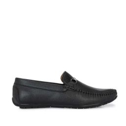 Carlo Romano Men's Black Casual Loafers-image-31