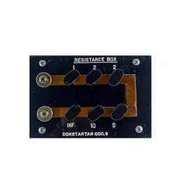 BEXCO 1-10 Ω Plug Type Resistance Box image 4