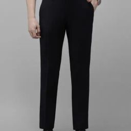 Van Heusen Black Slim Fit Trousers-picture-31
