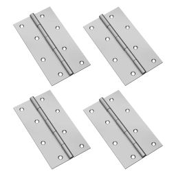 DiSS Premium Stainless Steel Door Butt Hinges Slow Movement Hinges 3x16 12 Pcs, Satin Finish-image-71