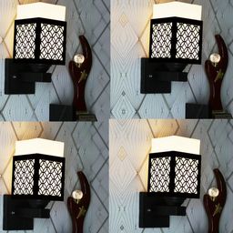 Gojeeva Brown Wood Square Wall Lamps-picture-41