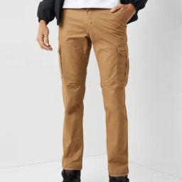 Wildcraft Khaki Cotton Regular Fit Trackpants-image-12
