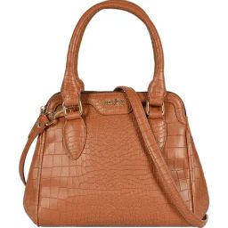Eske Tan Mira Animal Effect Large Satchel-40
