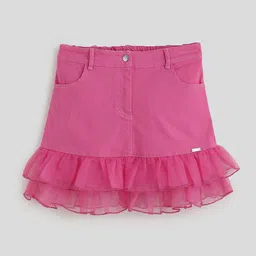 One Friday Girls A-Line Knee Length Skirt-image-97