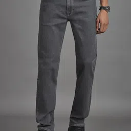 Reid & Taylor Men Smart Regular Fit Mid-Rise Jeans-image-64