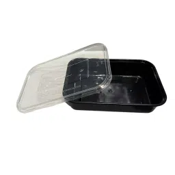 GENERIC Rectangle Plastic Container 1000 ml (Pack of 100)-image-48