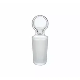 ABGIL Stoppers Solid Penny Head Shape B29 Transparent Borosilicate Glass, STP-T-525-05-29