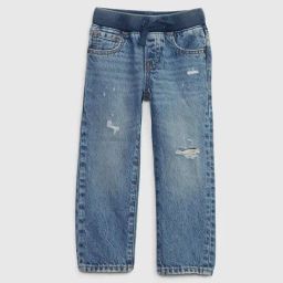 GAP Boys Blue Cotton Solid Jeans-image-37