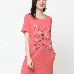 DDASPRATION Women Printed Applique T-shirt-picture-15