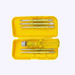 Hillgrove HGSCS5GYLM3 5 in1 Chrome Vanadium Steel Multipurpose Repair Screwdriver Tool Kit, HG0161, (Pack of 5)-86