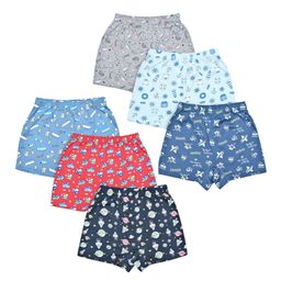 Revvo Junior Pack Of 6 Girls Printed Pure Cotton Basic Briefs RJD-410-image-56