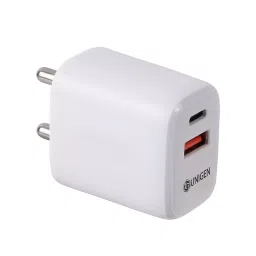 UNIGEN 30W Dual PD Mobile Fast Charging With White Adapter, ‎30WPDDUAL-43