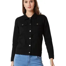 Miss Chase Black Cotton Jacket-15