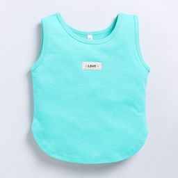 Ginie Girls Solid Scoop Neck Cotton Top-picture-22