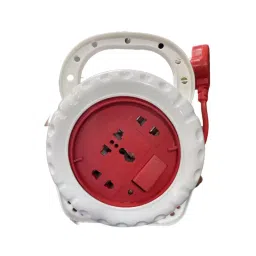 Max 3 Sockets 6 Amp Extension Board with 4 m Cable Orange, MAX01006-20