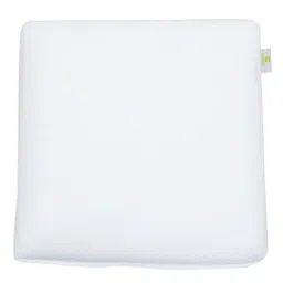 Cushows Memory Foam Decorative Square Cushion For Sofa, Chair, Bed, Couch & Car PACK OF 1 - White-picture-28