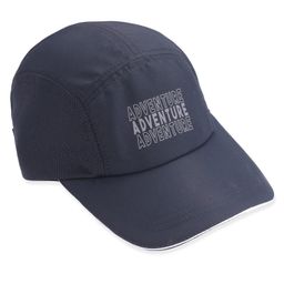 Pine Active Cotton Woven Summer Cap Navy Blue  Text Print - Diameter  52 cm-image-13