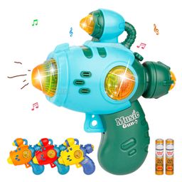 Fiddlerz Musical Toys Projection Gun for Kids with Flashing Light & Musical Sound Pistol Gun Toy for Boys & Girls Plastic (Pack of 1) Random Color Dispatch-11