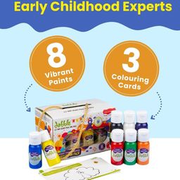 Dabble Mini Starter Finger Painting Fun Pack-12