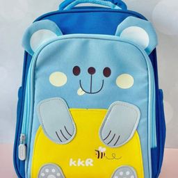 YAMAMA School Bags Cute Honey Bear Theme Backpack For Kids With Adjustable Straps Premium Design Bag For Kids Best For School Picnic HolidaysHeight 12 Inches-image-52