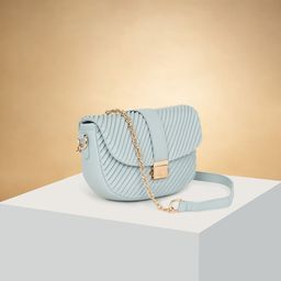 Forever Glam by Pantaloons PU Structured Sling Bag with Tasselled-image-16
