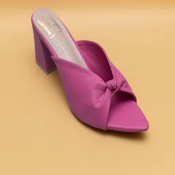 Fancy Nancy Women Printed Open Toe Flats with Bows image 1