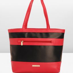 Caprese Colourblocked Structured Shoulder Bag-37