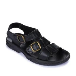 Coolers by Liberty Men's Black Fisherman Sandals-image-10