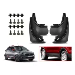 Auto Pearl Front and Rear Mud Guard For Ford Freestyle Titanium Petrol (Black) Set of 4 Pcs-picture-15