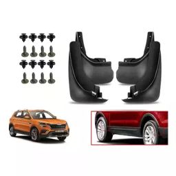 Auto Pearl Front and Rear Mud Guard For Honda City i VTEC CVT VX (Black) Set of 4 Pcs-1
