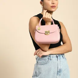 DressBerry Structured Satchel-17