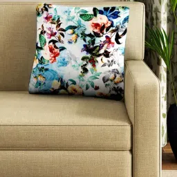 BIANCA Soft-Touch Digitally Printed Cushion Cover [Hidden Zipper On Side] -1pc 16 X16 size-30