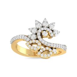 PC Jeweller Cochlain 18k Gold Ring for Women-picture-44