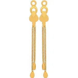 PC Jeweller Devasree 18k Gold Earrings for Women-image-25