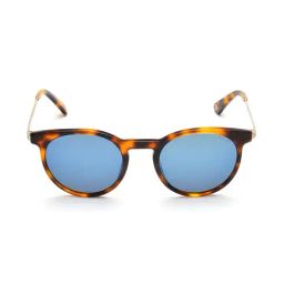 Police SPL571K501GZBSG Blue Round Sunglasses-image-34