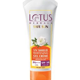 Lotus Herbals Safe Sun UV Shield Whitening Gel Cream SPF 50 UVB & IR - 50 gm-image-67