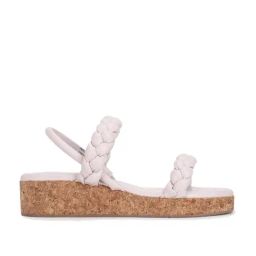 Van Heusen Women's Lilac Back Strap Wedges-image-44